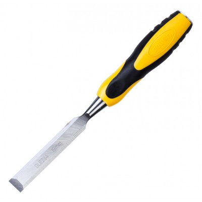 DELI σκαρπέλο ξύλου DL6234 με αντιολισθητική λαβή, 19mm