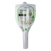 ESPERANZA ηλεκτρική ρακέτα εντόμων EHQ010G με LED φακό, 3W, 3500V, 1200mAh, λευκή