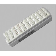 POWERTECH LED φωτιστικό εκτάκτου ανάγκης EMEL-0001, 1800mah, λευκό