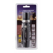ESPERANZA Φακός Sirius EOT003, Cree Q5 LED, 5W, 250 lumens, μαύρος