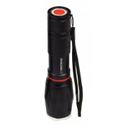ESPERANZA φορητός φακός LED EOT070, 250lm, IPX3, zoom, με μαγνήτη, μαύρος