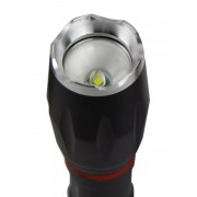 ESPERANZA φορητός φακός LED EOT070, 250lm, IPX3, zoom, με μαγνήτη, μαύρος
