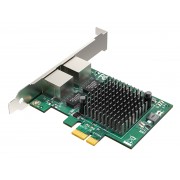 EDUP κάρτα επέκτασης δικτύου PCIe σε 2x RJ45 EP-9613, 1000Mbps