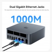 BEELINK mini PC EQi12-D4, Intel i3-1220P, 16GB, 500GB M.2, Windows 11 Pro