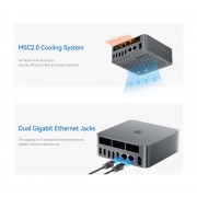 BEELINK mini PC EQi12-D4, Intel i3-1220P, 16GB, 500GB M.2, Windows 11 Pro