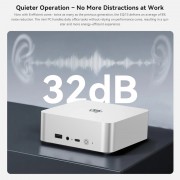 BEELINK mini PC EQi13 Pro, Intel i5-13500H, 32GB, 500GB M.2, Windows 11 Pro