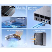 BEELINK mini PC EQR6, AMD Ryzen 7 6800U, 32GB, 500GB M.2, Windows 11 Pro