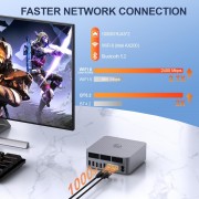 BEELINK mini PC EQR6, AMD Ryzen 7 6800U, 32GB, 500GB M.2, Windows 11 Pro