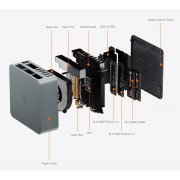 BEELINK mini PC EQR6, AMD Ryzen 5 6600H, 24GB, 500GB M.2, Windows 11 Pro