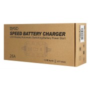 BYGD φορτιστής & συντηρητής μπαταρίας αυτοκινήτου F26000M με οθόνη, 6V/8-24A 12V/4-26A 24V/2-13A