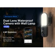 VSTARCAM smart κάμερα FC4 με φωτισμό, dual lens, 3MP, WiFi, SD, PTZ, IP66