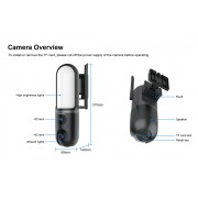 VSTARCAM smart κάμερα FC4 με φωτισμό, dual lens, 3MP, WiFi, SD, PTZ, IP66