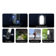 VSTARCAM smart κάμερα FC4 με φωτισμό, dual lens, 3MP, WiFi, SD, PTZ, IP66