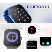 HIFUTURE smartwatch FutureFit Ultra 2, 1.85", IP68, heart rate, μαύρο