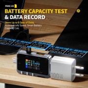 FNIRSI USB tester φόρτισης FNAC-28, USB & USB-C