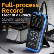 FNIRSI tester μπαταριών HRM-10, επαναφορτιζόμενο