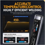 FNIRSI κολλητήρι HS-02B, 100W, 100~450 °C