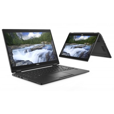 DELL Laptop Latitude 7390 2 IN 1, Factory Refurbished Grade A, i5-8350U, 8/256GB SSD, 13.3" Touchscreen, Cam, Intel Integrated Graphics, Windows 11 Pro