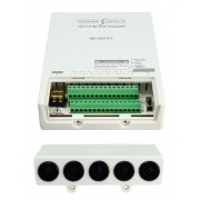 FOLKSAFE τροφοδοτικό συστημάτων CCTV FS-DC121608W, 16 εξόδων, 12V/8A, αδιάβροχο IP65