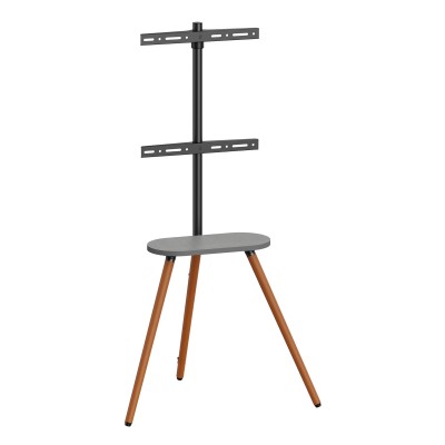 BRATECK βάση τηλεόρασης δαπέδου FS28-44F-04, 43-65", έως 35kg, με ράφι