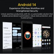 OUKITEL smartphone G2, 6", 4/64GB, 6300mAh, IP68/IP69K, πορτοκαλί