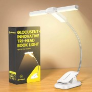GLOCUSENT LED φακός διαβάσματος GLCSNTA2303, επαναφορτιζόμενος, έως 50lm, λευκός
