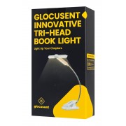 GLOCUSENT LED φακός διαβάσματος GLCSNTA2303, επαναφορτιζόμενος, έως 50lm, λευκός