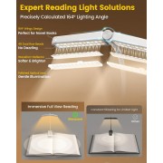 GLOCUSENT LED φακός διαβάσματος GLCSNTA2902, επαναφορτιζόμενος, έως 63lm, λευκός