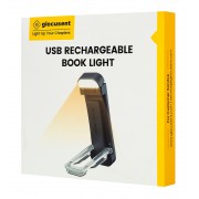 GLOCUSENT LED φακός διαβάσματος GLCSNTBL307, επαναφορτιζόμενος, έως 28lm, σκούρο μπλε