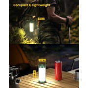 GLOCUSENT LED φανάρι GLCSNTCL001G, επαναφορτιζόμενο, έως 1200lm, IP68, πράσινο