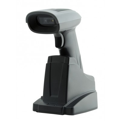 GTCODESTAR barcode scanner GT-1901C με βάση, 1D & 2D, ενσύρματο & ασύρματο, Bluetooth, 2000mAh, μαύρο