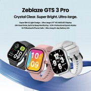 ZEBLAZE smartwatch GTS 3 Pro, heart rate, 1.97" AMOLED, μαύρο