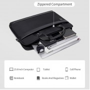 ARCTIC HUNTER τσάντα ώμου GW00022 για laptop 15.6", 8L, μαύρη