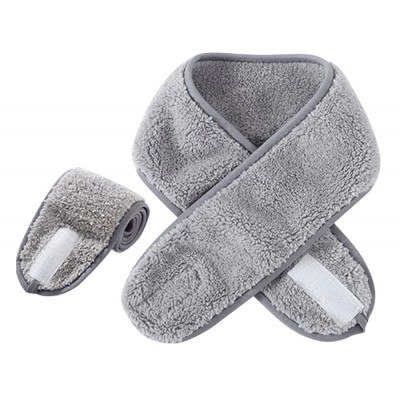 ROXXANI κορδέλα αισθητικής με σκρατς GYM-0013, υφασμάτινη, 62x8cm, γκρι