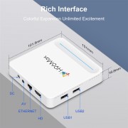 H96 MAX TV Box H618 Plus, 8K, 4/32GB, WiFi 6, Bluetooth, Android 14