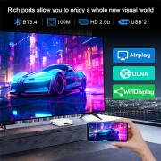 H96 MAX TV Box M1 Plus, 8K, 2/16GB, WiFi 6, Bluetooth, Android 14