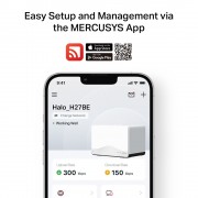 MERCUSYS Whole Home Mesh Wi-Fi 7 System Halo H27BE, 3.6Gbps Dual Band, 2τμχ, V.1.0