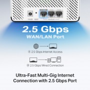 MERCUSYS Whole Home Mesh Wi-Fi 7 System Halo H27BE, 3.6Gbps Dual Band, 3τμχ, V.1.0