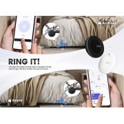 MILI smart tag MiTag Duo για iOS & Android συσκευές, Bluetooth tracker, λευκό