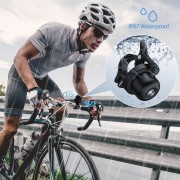 MILI κουδούνι ποδηλάτου με smart tag MiTag Duo, iOS & Android, Bluetooth tracker, μαύρο/λευκό