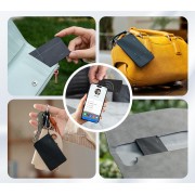 MILI ψηφιακή επαγγελματική κάρτα & tracker MiCard Duo για iOS & Android συσκευές, NFC, Bluetooth, μαύρο