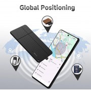 MILI ψηφιακή επαγγελματική κάρτα & tracker MiCard Duo για iOS & Android συσκευές, NFC, Bluetooth, μαύρο