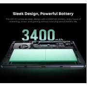 CHUWI tablet Hi10 X2 με πληκτρολόγιο, 10.1", 8/256GB, Windows 11 Home, 3400mAh, γκρι