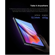 CHUWI tablet Hi10 X2 με πληκτρολόγιο, 10.1", 8/256GB, Windows 11 Home, 3400mAh, γκρι