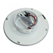 POWERTECH LED φωτιστικό οροφής HLL-0084, 25W, 4000K, Φ21cm, μαύρο