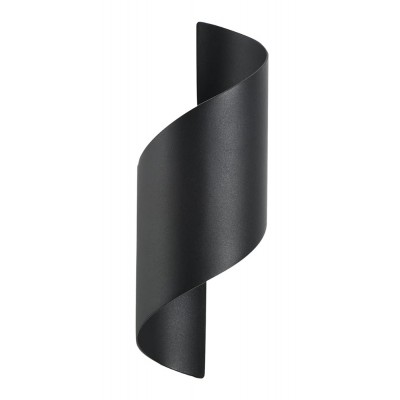 POWERTECH LED φωτιστικό τοίχου HLL-0163, 10W, 4000K, 850lm, IP65, μαύρο