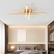 POWERTECH LED φωτιστικό οροφής HLL-0179, 50W, 4500K, 9x60x60cm, χρυσό