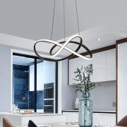 POWERTECH LED φωτιστικό οροφής HLL-0180, 50W, 4000K, Φ60cm x 120cm, μαύρο