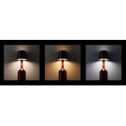 POWERTECH LED φωτιστικό για μπουκάλι HLL-0198, ρυθμιζόμενο, επαναφορτιζόμενο, λευκό