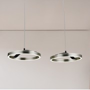 POWERTECH LED φωτιστικό οροφής HLL-0203, 42W, 4000K, 70x30x120cm, ασημί/μαύρο